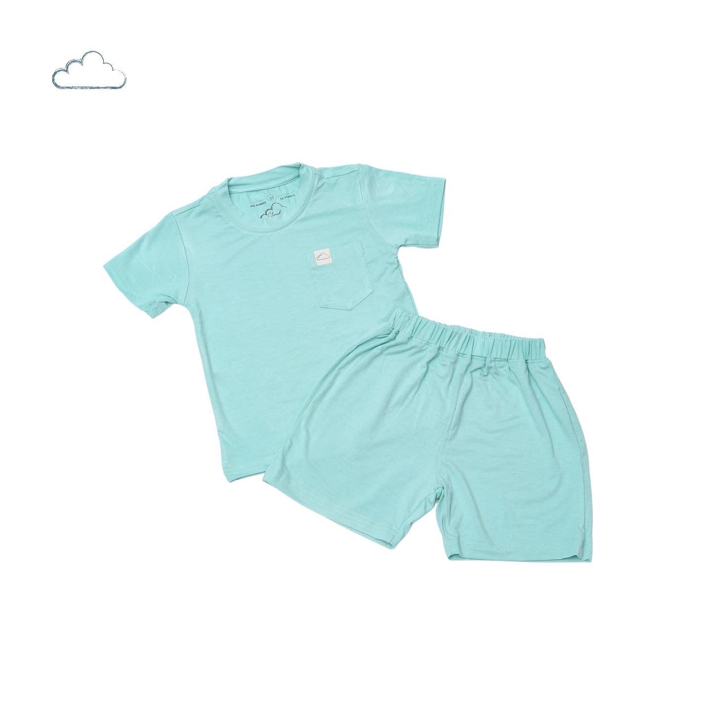 Cloudwear Bamboo Top & Shorts Set 2T | The Nest Attachment Parenting Hub