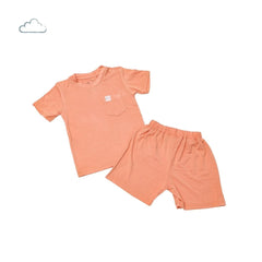 Cloudwear Bamboo Top & Shorts Set 9T | The Nest Attachment Parenting Hub
