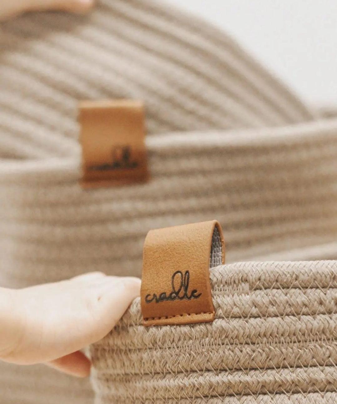 Cradle Baskets Sand | The Nest Attachment Parenting Hub