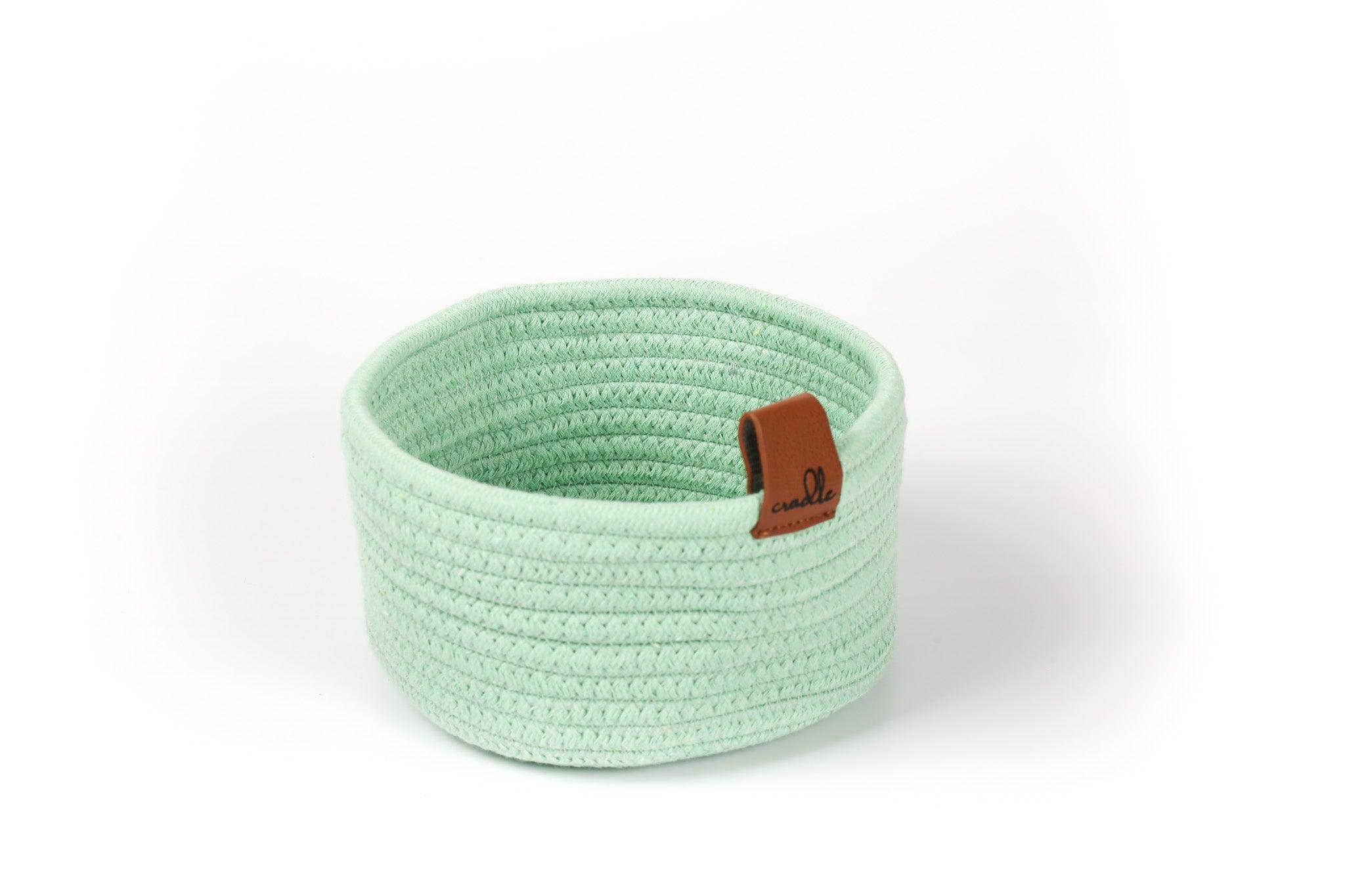 Cradle Baskets Spearmint | The Nest Attachment Parenting Hub