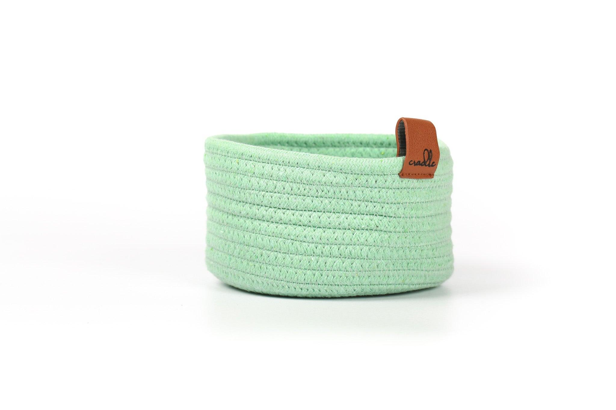 Cradle Baskets Spearmint | The Nest Attachment Parenting Hub