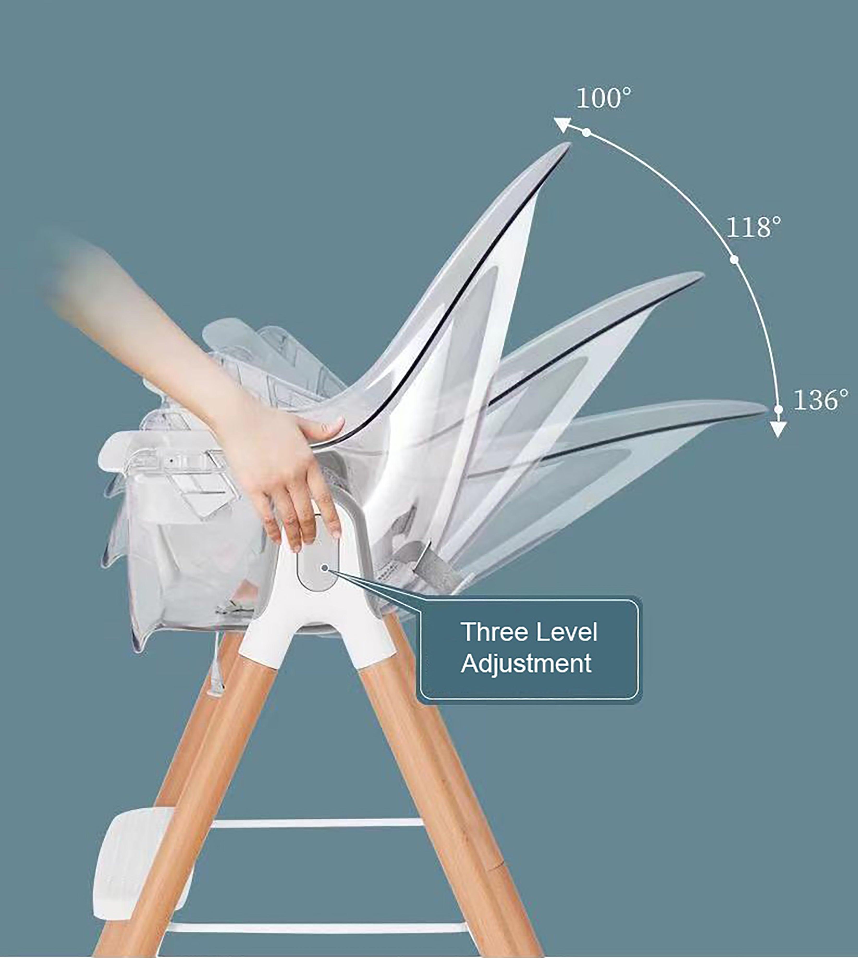 Discover Living Toddler Crystal High Chair Full Set | The Nest Attachment Parenting Hub