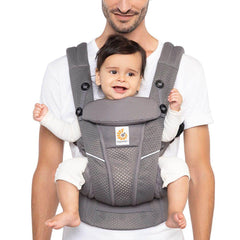 Ergobaby Omni Breeze Baby Carrier Softflex Mesh | The Nest Attachment Parenting Hub