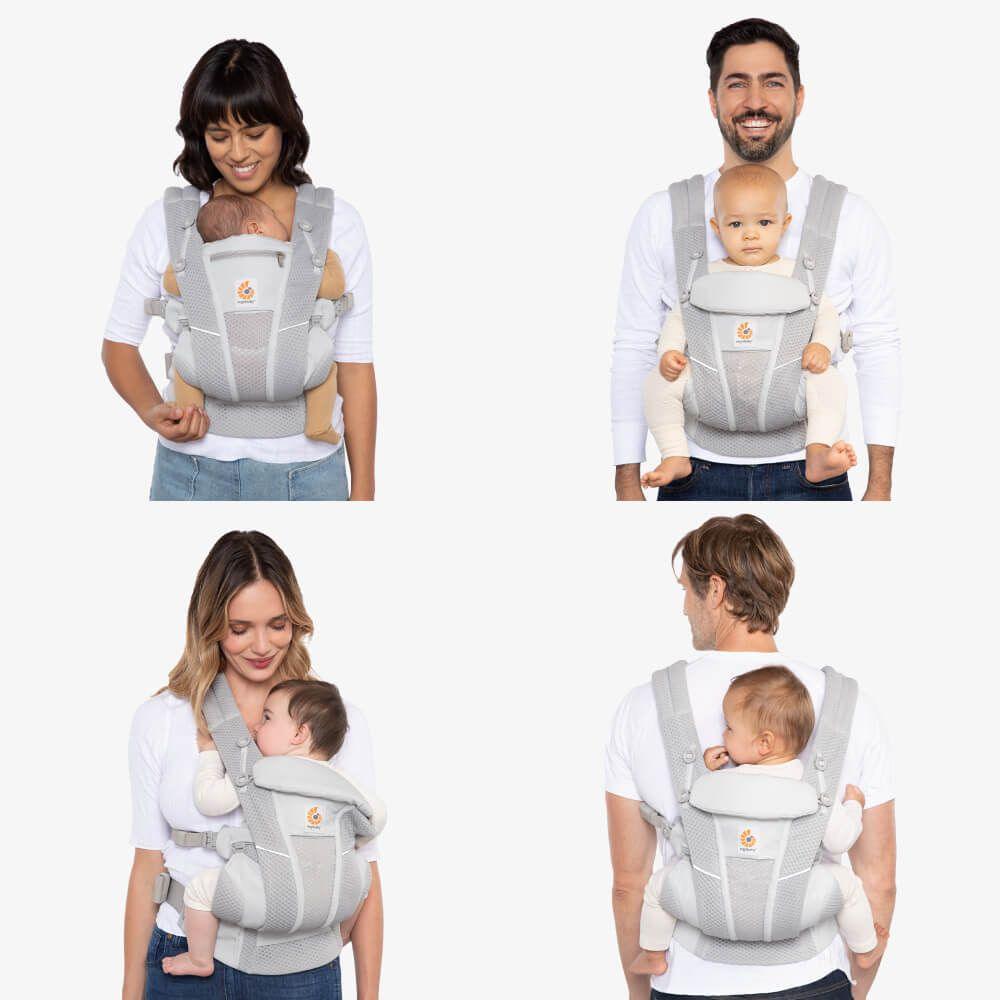 Ergobaby Omni Breeze Baby Carrier Softflex Mesh | The Nest Attachment Parenting Hub
