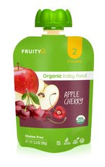FruityÜ Apple Cherry 6m+ | The Nest Attachment Parenting Hub