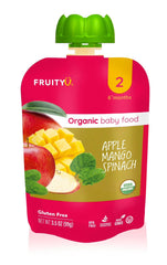FruityÜ Apple Mango Spinach 6m+ | The Nest Attachment Parenting Hub