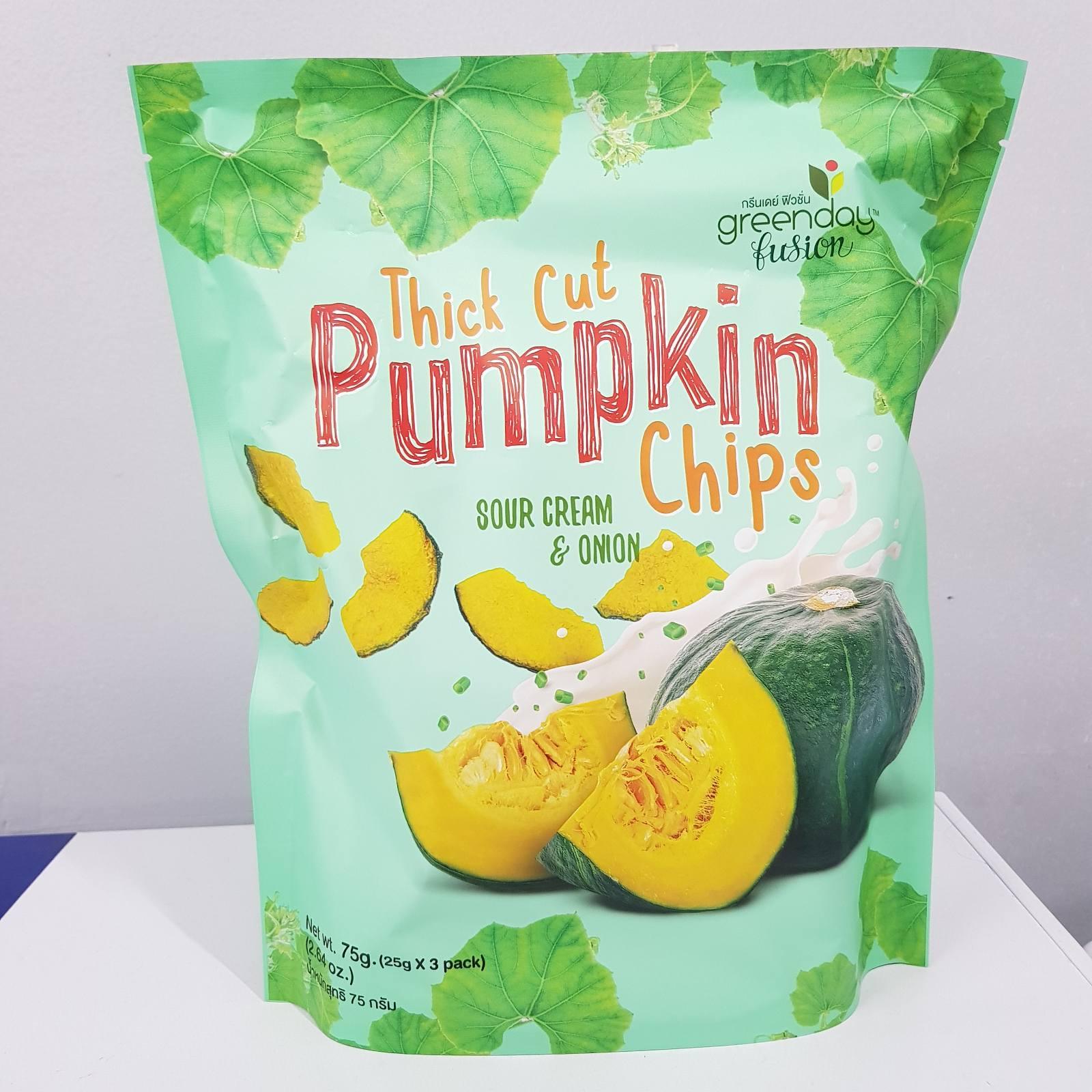 Greenday Pumpkin Chips 75g (25g x 3) | The Nest Attachment Parenting Hub