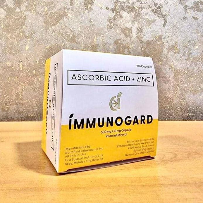 Immunogard Ascorbic Acid + Zinc 510mg 100's | The Nest Attachment Parenting Hub