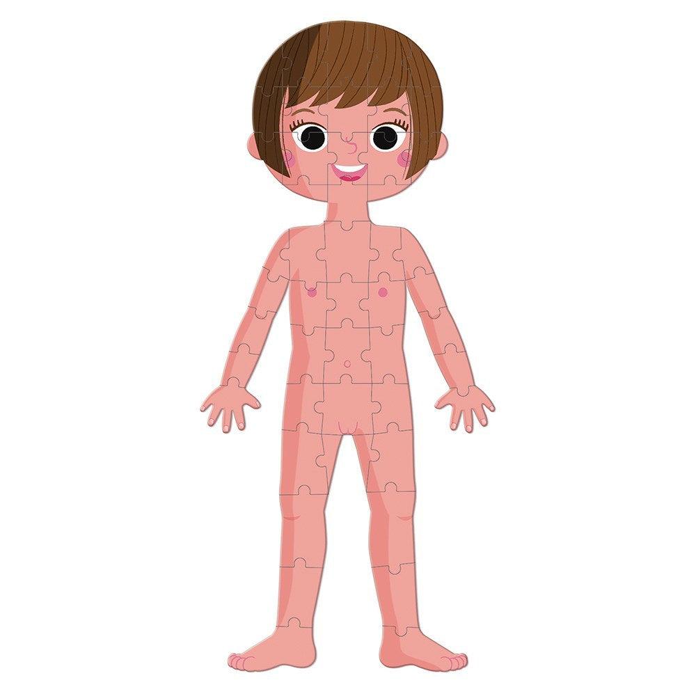 Janod Educational Puzzle Human Body (J02681) | The Nest Attachment Parenting Hub