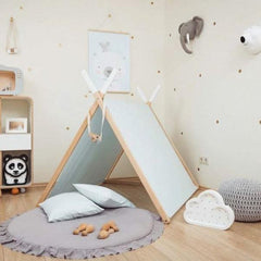 Juju Nursery Cotton Ruffled Playmat | The Nest Attachment Parenting Hub