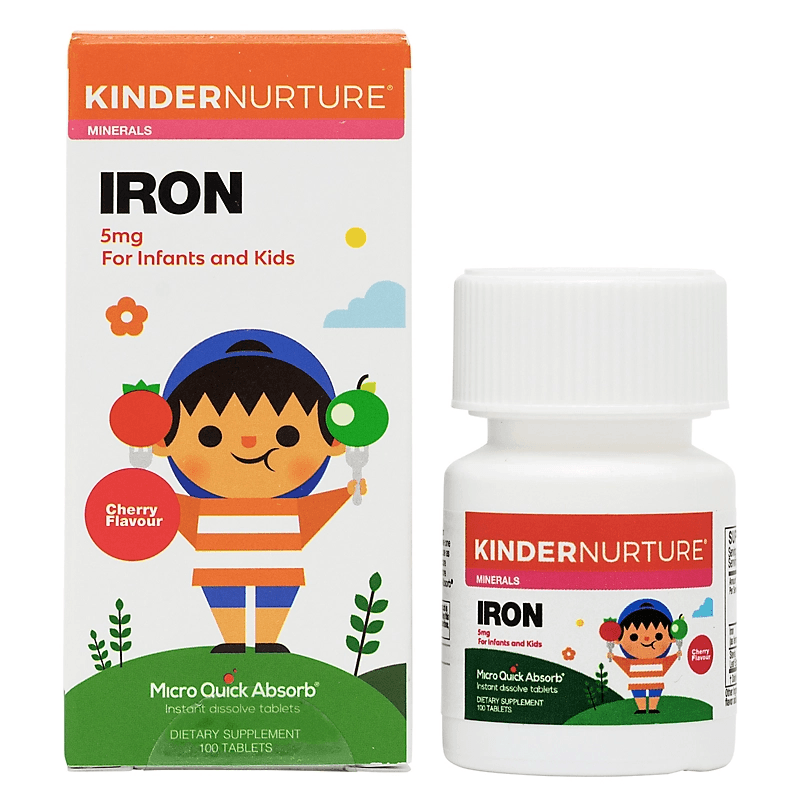 KinderNurture Iron Cherry 5mg 100's | The Nest Attachment Parenting Hub