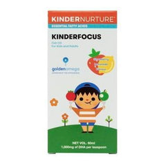 KinderNurture KinderFocus Fish Oil Strawberry Lemonade 60ml | The Nest Attachment Parenting Hub