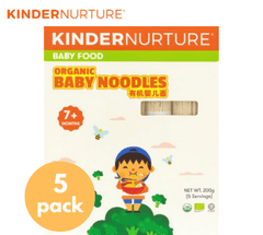KinderNurture Organic Baby Noodles Broccoli 200g | The Nest Attachment Parenting Hub