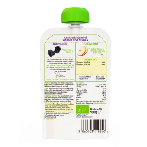 Little Freddie Organic Puree - Balanced Prunes & Apples | The Nest Attachment Parenting Hub