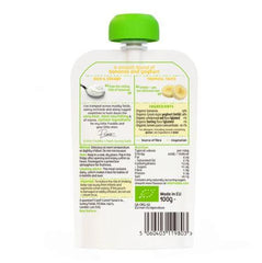 Little Freddie Organic Puree - Creamy Banana Greek Style Yoghurt | The Nest Attachment Parenting Hub