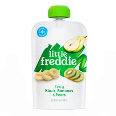 Little Freddie Organic Puree - Zesty Kiwis, Bananas & Pears | The Nest Attachment Parenting Hub