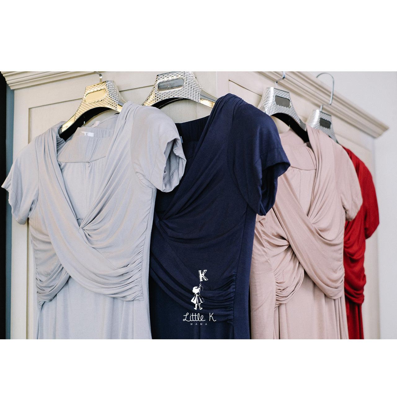 Little K Bamboo Mama PJ Dark Grey* | The Nest Attachment Parenting Hub