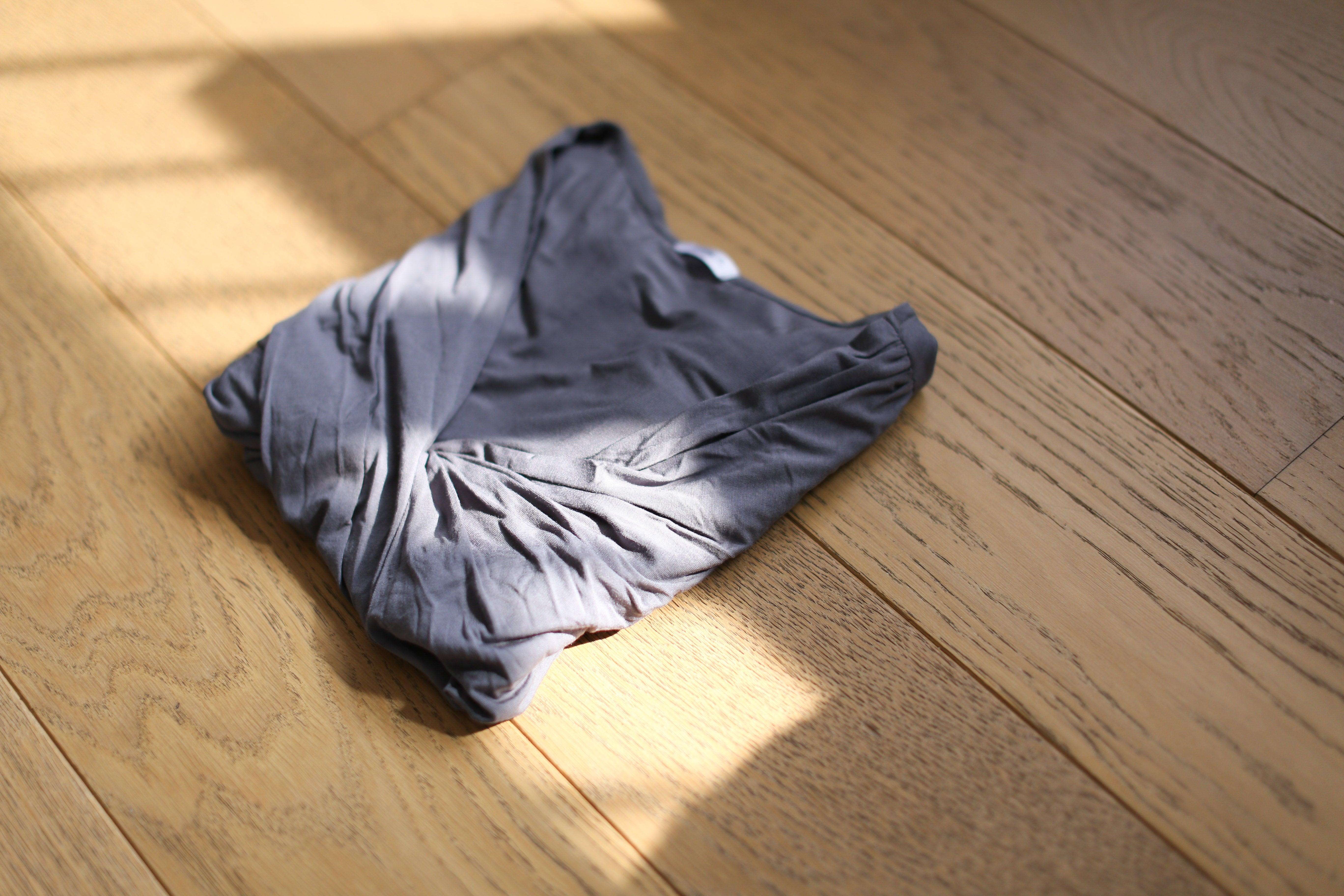 Little K Bamboo Mama PJ Steel Blue | The Nest Attachment Parenting Hub