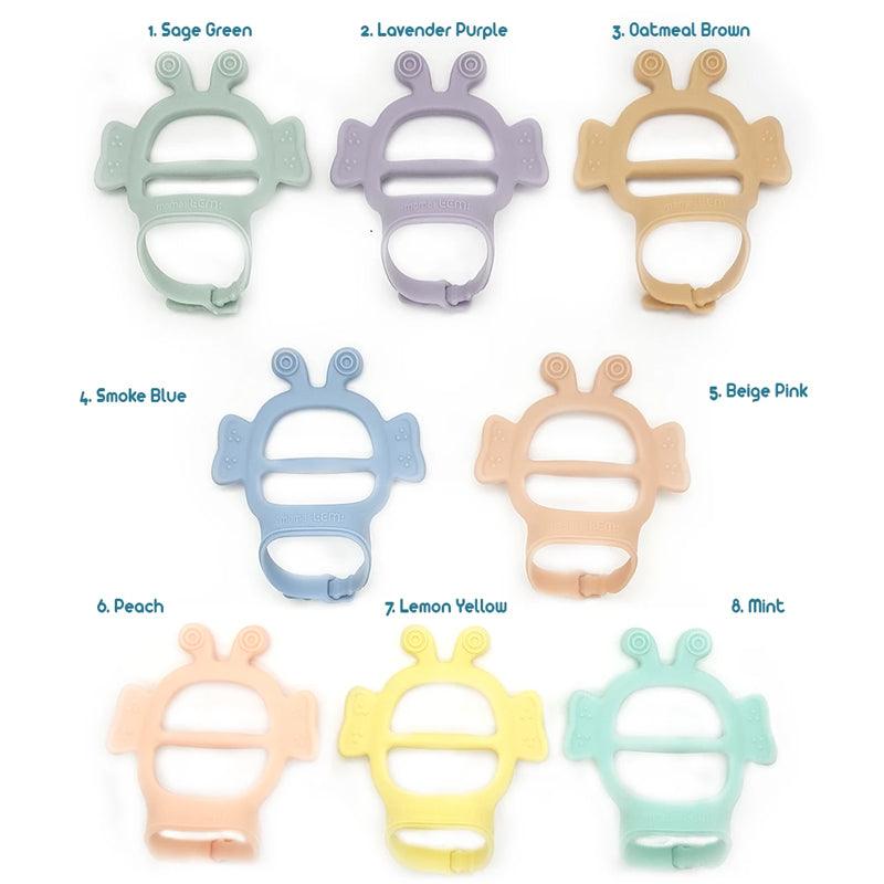 Mama's TEM JemJem Glove Premium Teether + Bunny Case | The Nest Attachment Parenting Hub