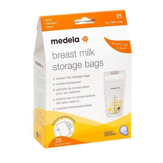 Medela Breastmilk Storage Bags 180ml Bags | The Nest Attachment Parenting Hub