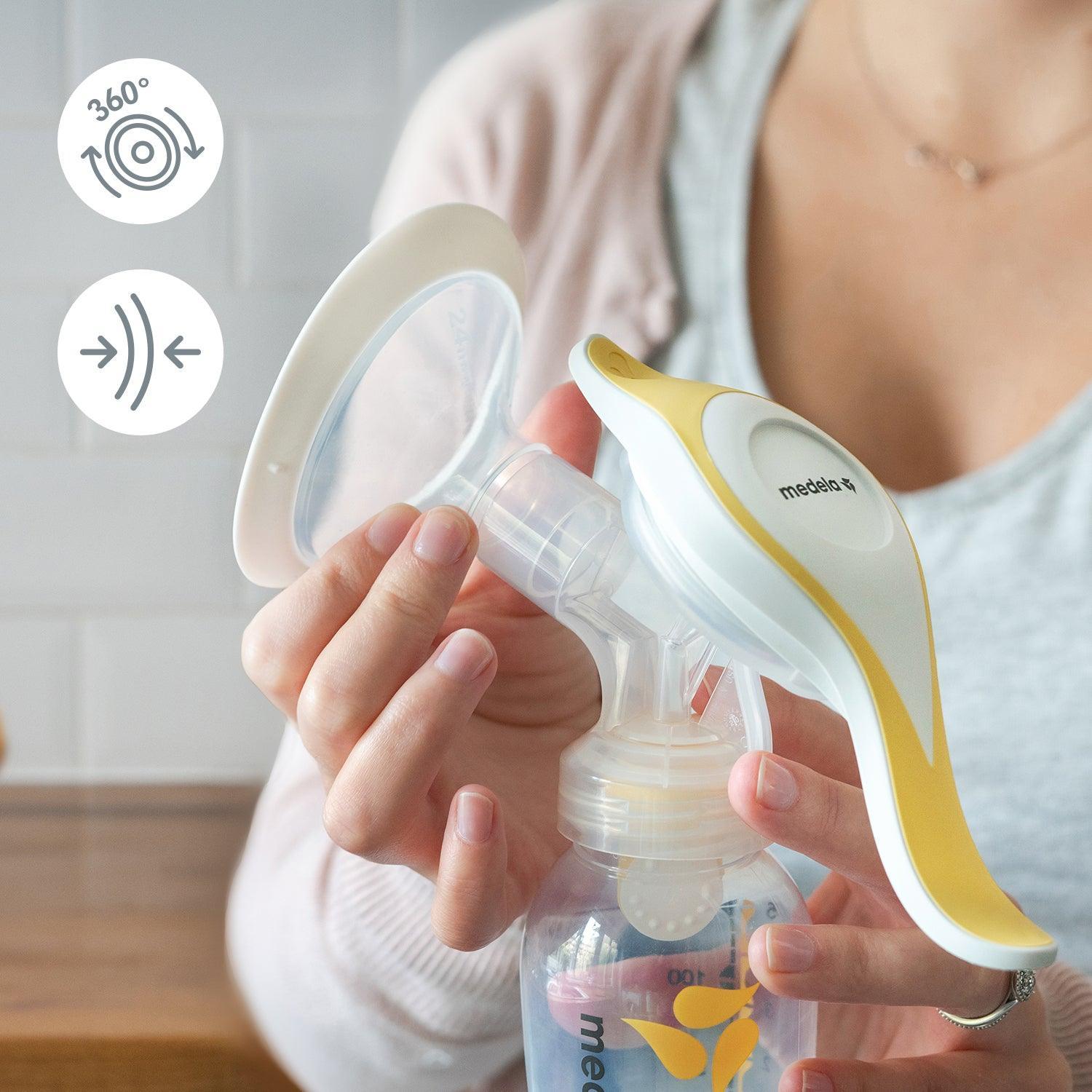 Medela Harmony Flex Manual Breast Pump | The Nest Attachment Parenting Hub