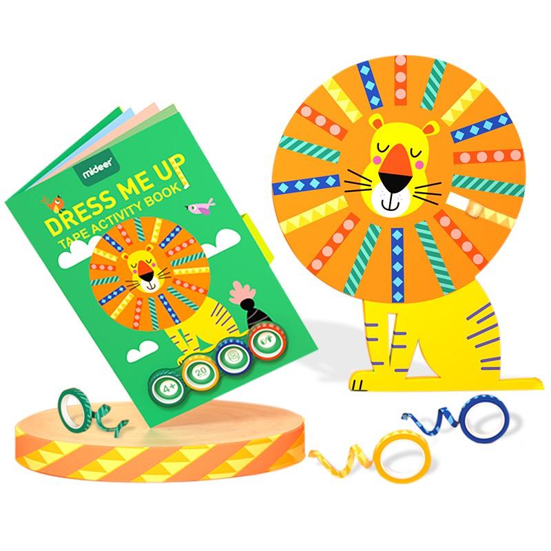 Mideer Dress Me Up Tape Activity Book | The Nest Attachment Parenting Hub
