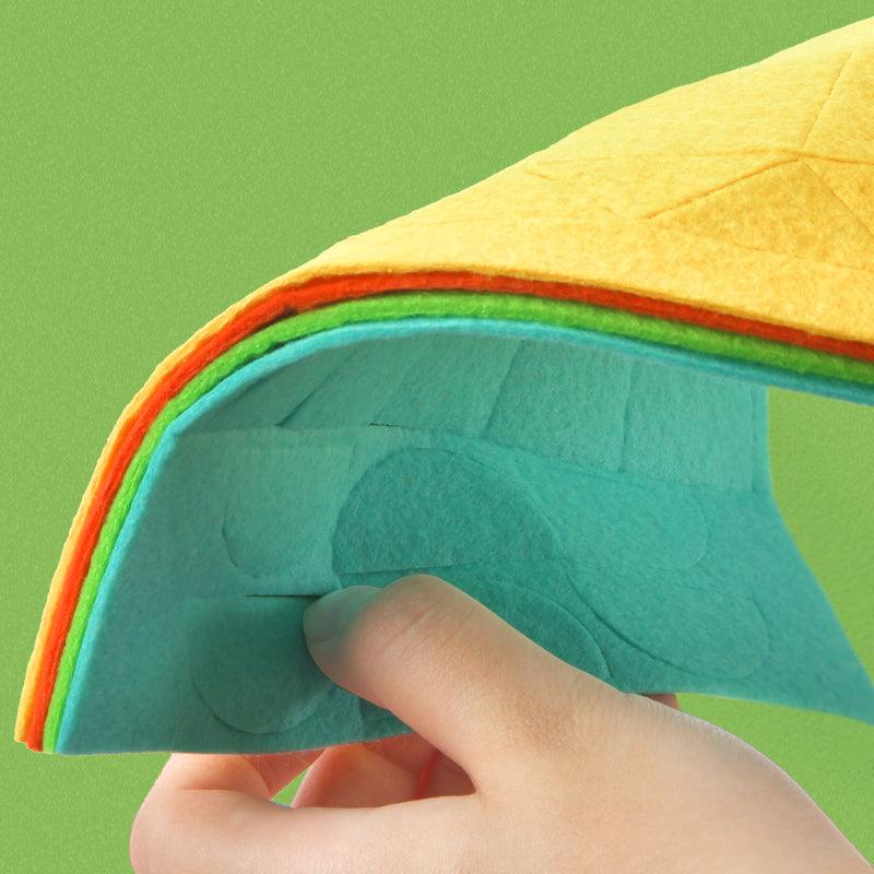 Mideer - Geometric Felt Puzzle | The Nest Attachment Parenting Hub