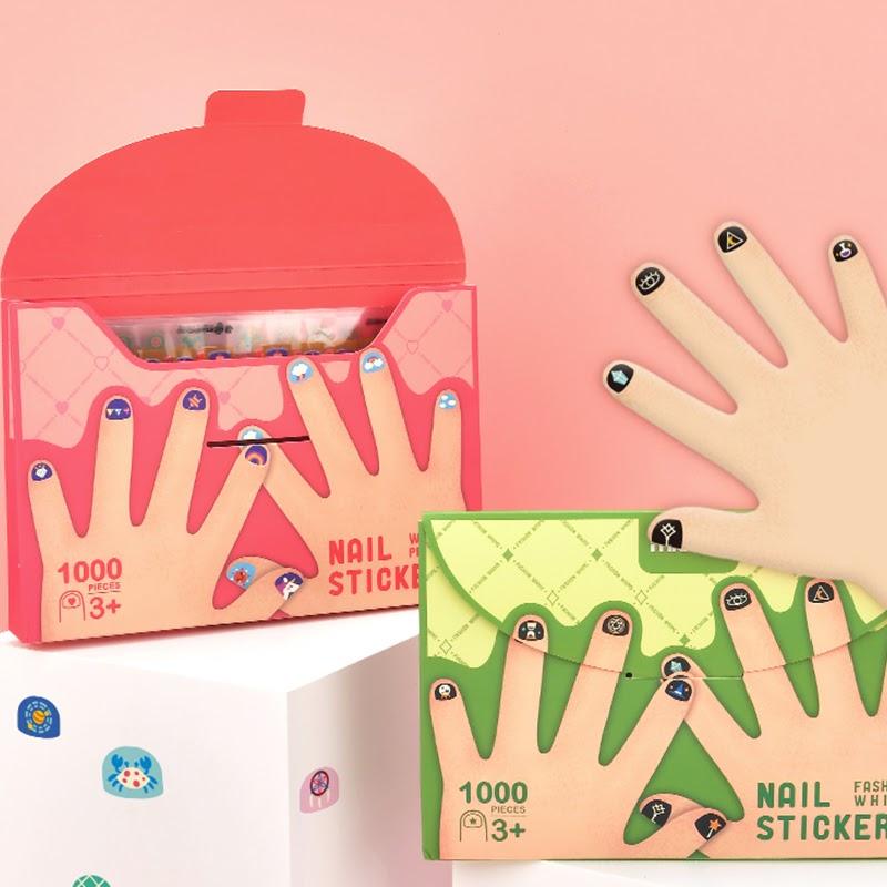 Mideer - Nail Stickers Wonderful Princess 1000pcs | The Nest Attachment Parenting Hub