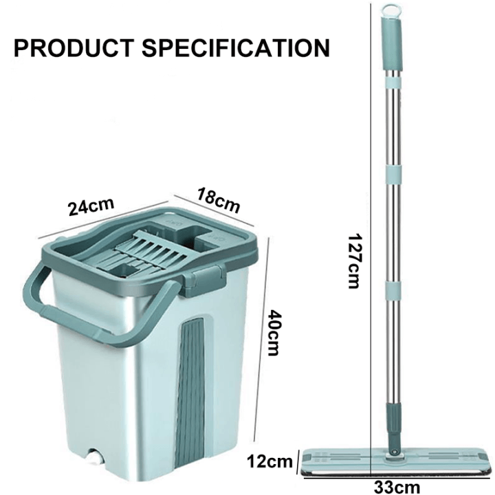 Mop Scratch Cleaning Mop | Extra Cloths Set of 2 | The Nest Attachment Parenting Hub