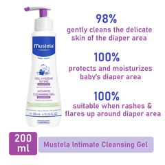 Mustela Intimate Cleansing Gel 200ml | The Nest Attachment Parenting Hub