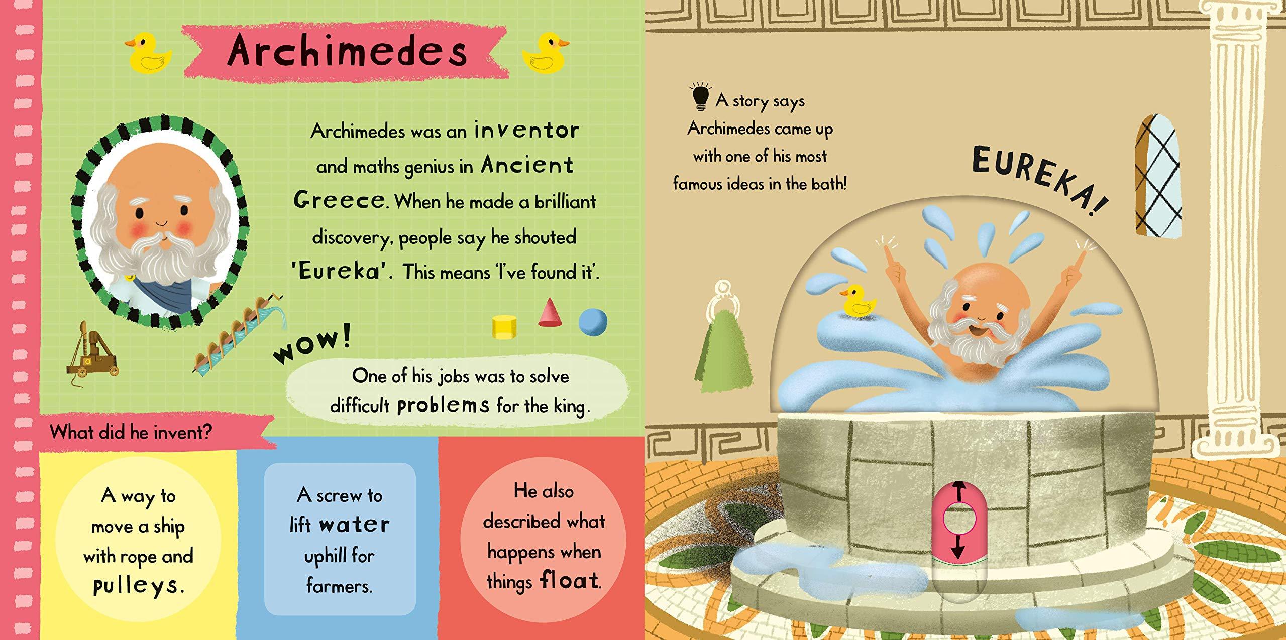 My First Heroes: Inventors (Interactive Boardbook) | The Nest Attachment Parenting Hub