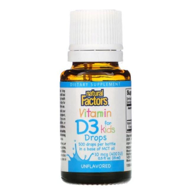 Natural Factors Vitamin D3 Drops for Kids | The Nest Attachment Parenting Hub