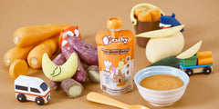 Peachy Baby Food Mango, Sweet Potato and Carrot Purée 6m+ | The Nest Attachment Parenting Hub