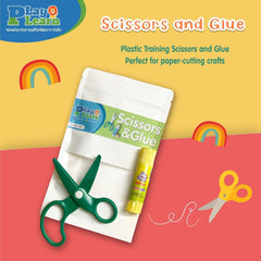 Play Learn Scissors & Glue Set | The Nest Attachment Parenting Hub