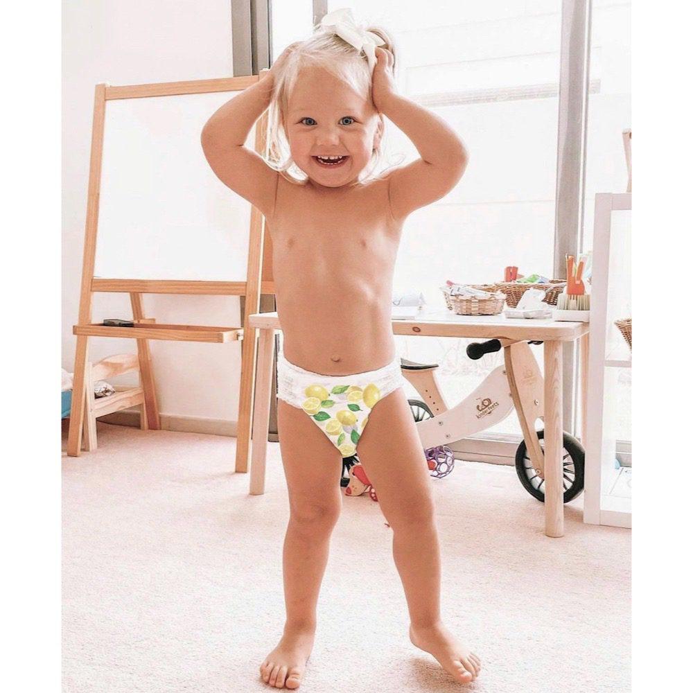PureBorn Size 5 - Extra Large Pull Ups Bamboo Diapers (12-16kg) | The Nest Attachment Parenting Hub