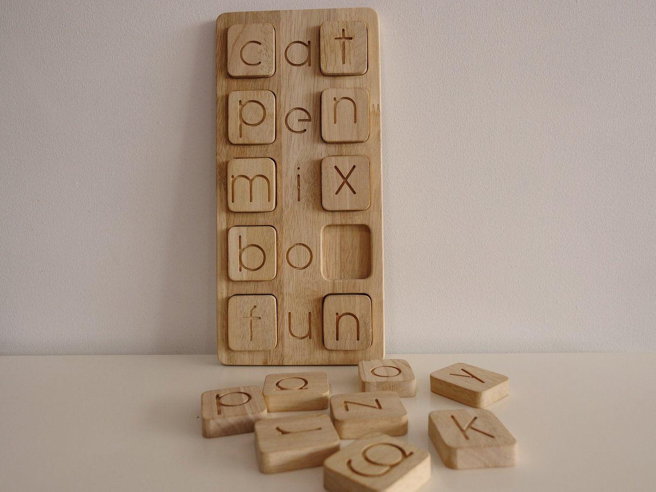 QToys CVC Word Kit 518 | The Nest Attachment Parenting Hub