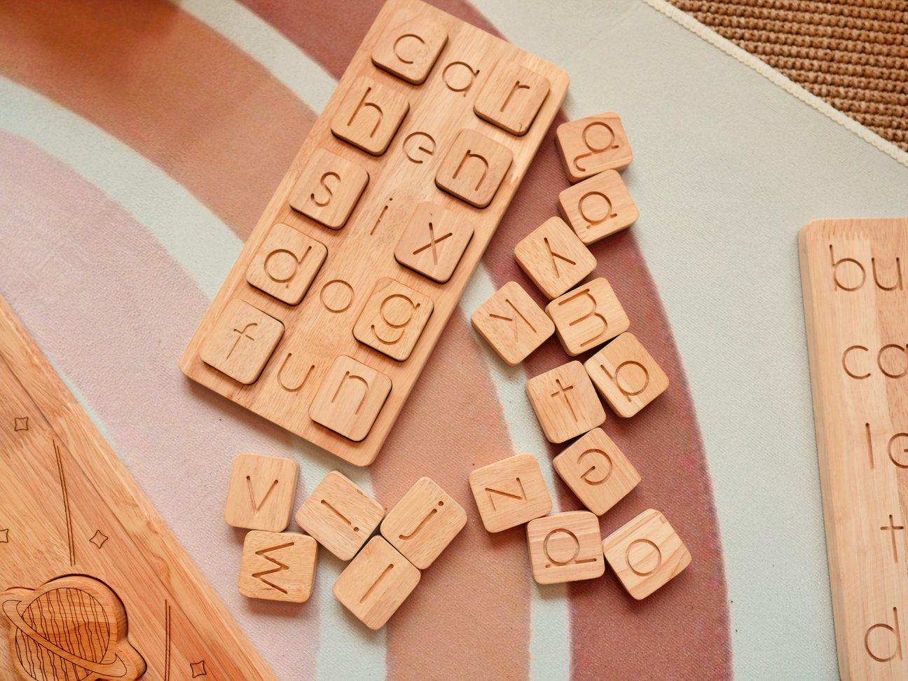 QToys CVC Word Kit 518 | The Nest Attachment Parenting Hub