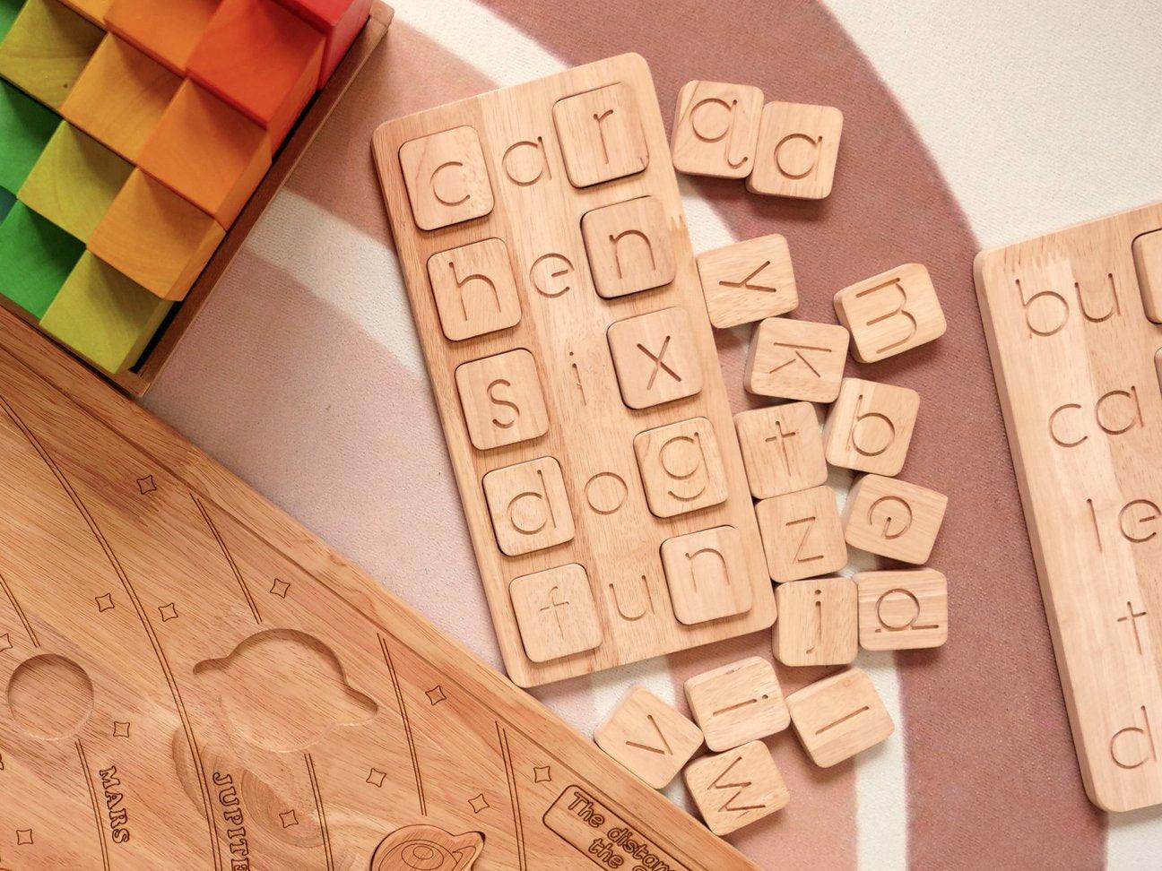 QToys CVC Word Kit 518 | The Nest Attachment Parenting Hub