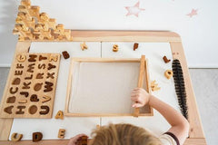 QToys Montessori Sand Tray 828 | The Nest Attachment Parenting Hub