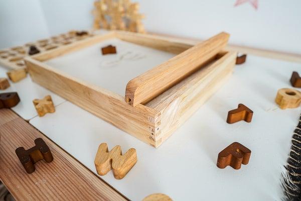 QToys Montessori Sand Tray 828 | The Nest Attachment Parenting Hub