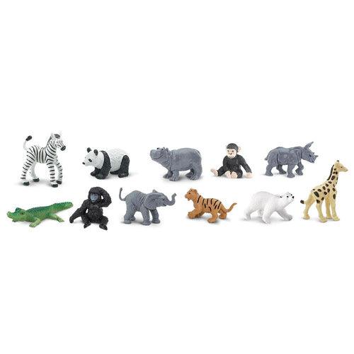 Safari Ltd Zoo Babies TOOB | The Nest Attachment Parenting Hub