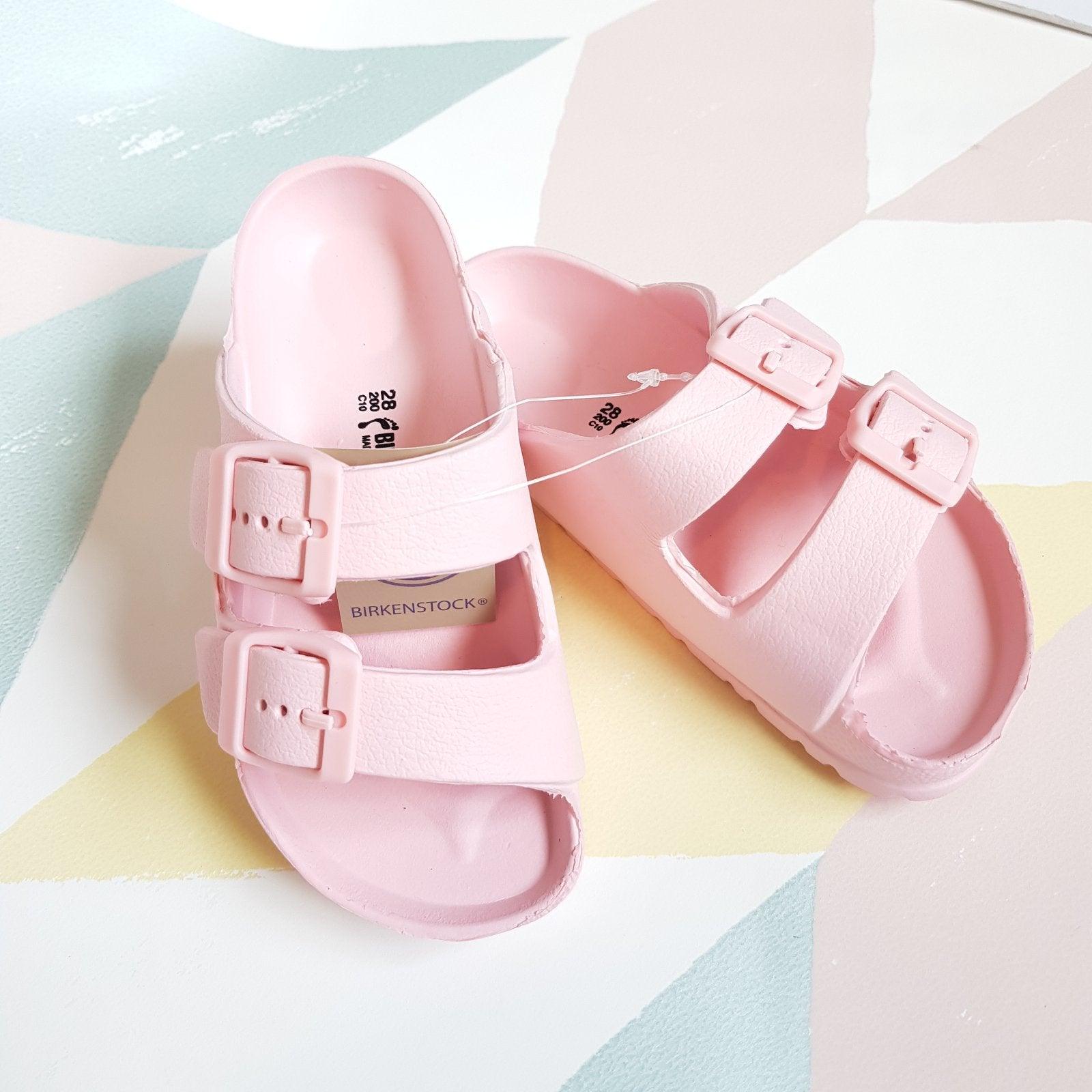 Slip-on Adjustable & Lightweight Slippers - Pink | The Nest Attachment Parenting Hub