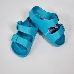 Slip-on Adjustable & Lightweight Slippers - Teal | The Nest Attachment Parenting Hub