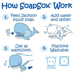 Soapsox Jackson the Whale | The Nest Attachment Parenting Hub