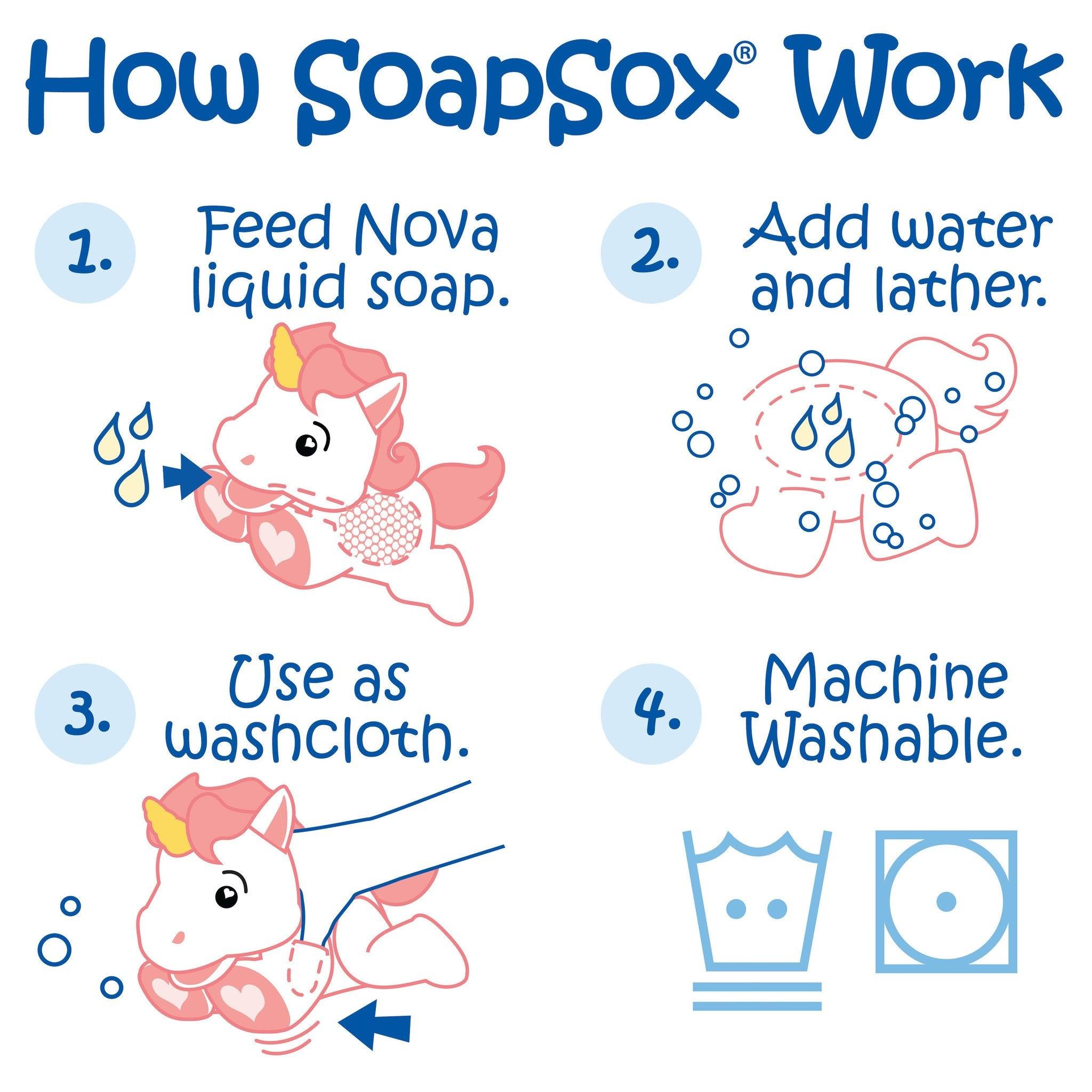 Soapsox Nova the Unicorn | The Nest Attachment Parenting Hub