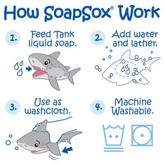Soapsox Tank the Shark | The Nest Attachment Parenting Hub