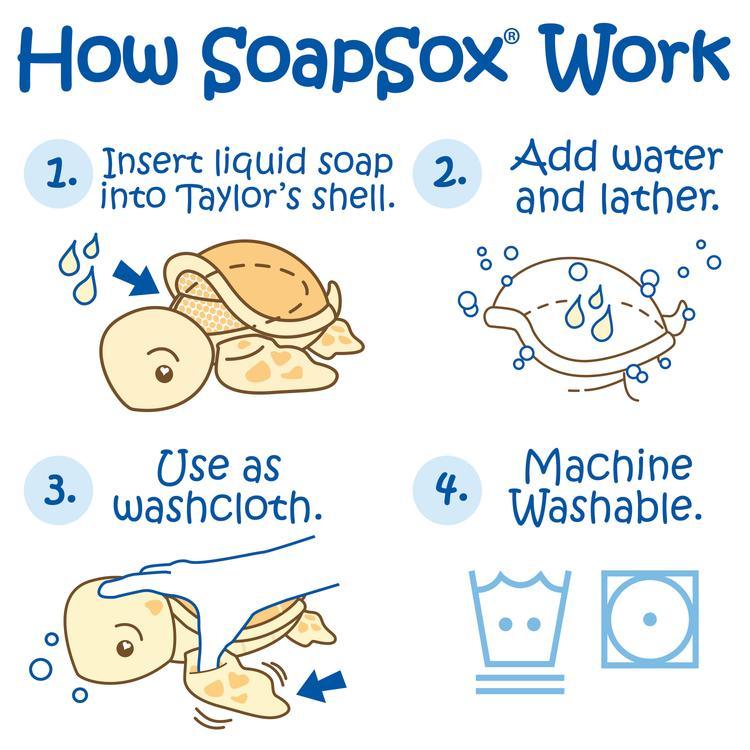 Soapsox Taylor the Turtle | The Nest Attachment Parenting Hub