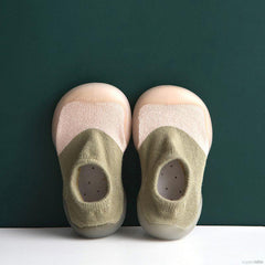 Soft Soles Indoor Shoes Green | The Nest Attachment Parenting Hub