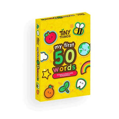Tiny Buds Tiny Things My First 50 Words Educational Flash Cards | The Nest Attachment Parenting Hub