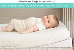 Tiny Winks Premium Baby Wedge Pillow | The Nest Attachment Parenting Hub